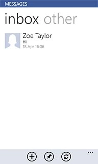 Press the new message icon.