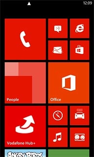 Press the internet browser icon.