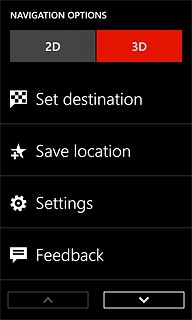 Press Set destination.Select one of the following options:Enter destination, go to 2a.Select favourite destination, go to 2b.