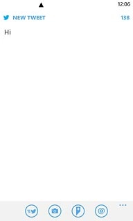 Write the required text and press the send icon.