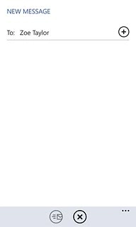 Press the text input field.
