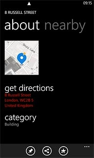 Press get directions.