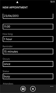 Press the save icon.