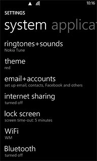 Press internet sharing.
