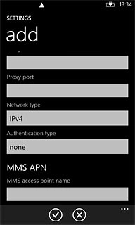 Press the field below 