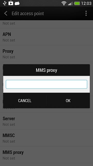 Key in 10.202.002.060 and press OK.