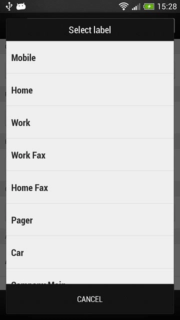 Press the required number type.
