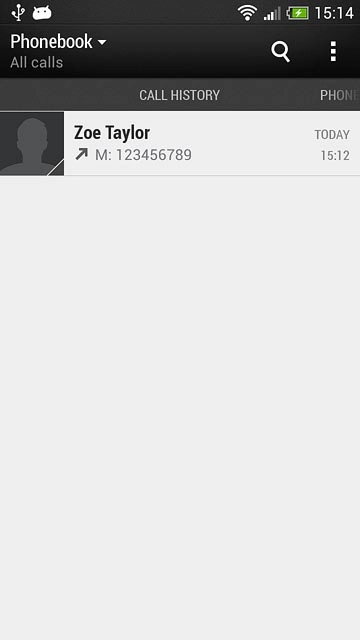 Press the required number.