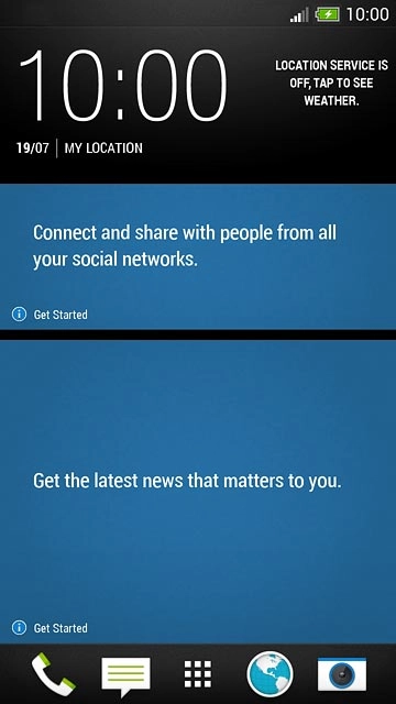 When the battery charging icon is displayed, charging is in progress.