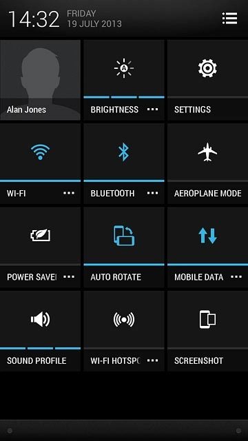 Press BLUETOOTH.Make sure the other device is turned on and is ready to connect via Bluetooth.Your phone now searches for devices and after a moment, a list of Bluetooth devices within range is displayed.