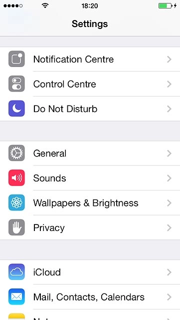 Press Do Not Disturb.