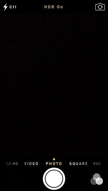 To turn HDR on or off:Press HDR On or HDR Off (depending on the current setting) to turn the function on or off.