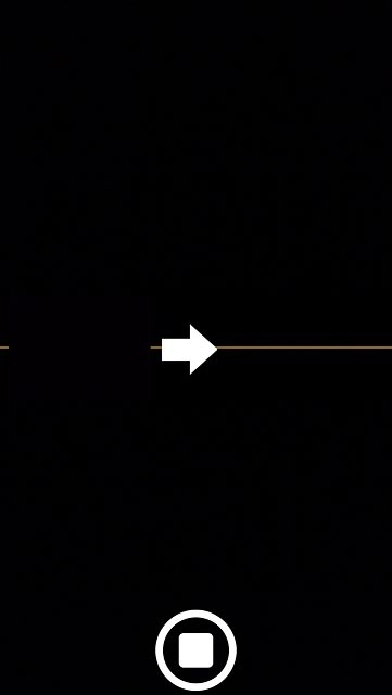 Press the stop icon.