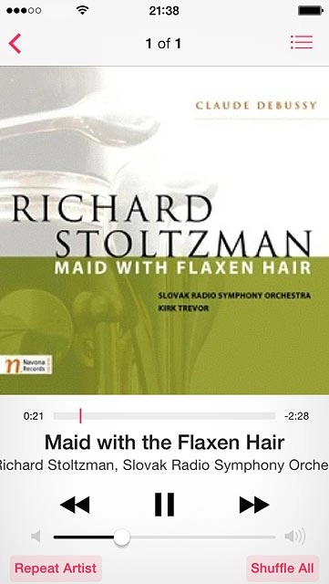 Press the setting at the bottom left of the display.