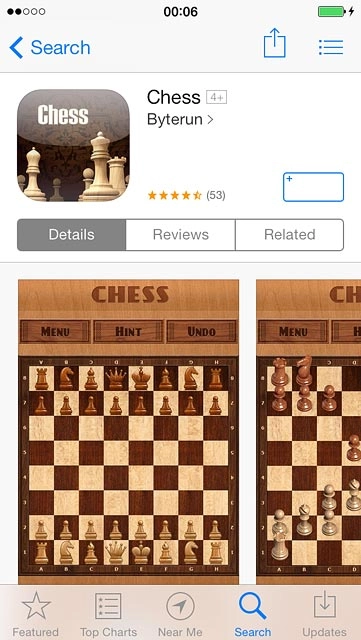 To buy an app:Press the price.