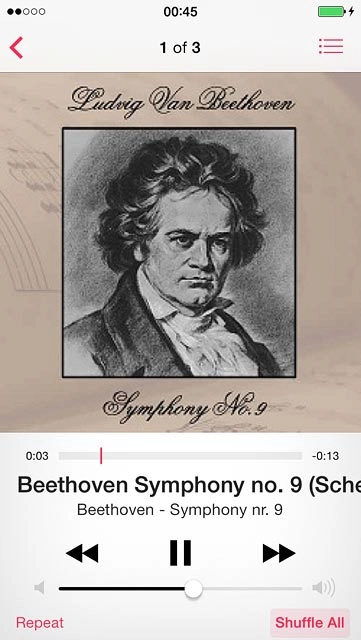 To go to the previous audio file:Press arrow left twice.