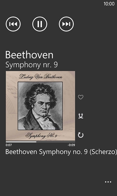 To go to the previous audio file:Press arrow left twice.