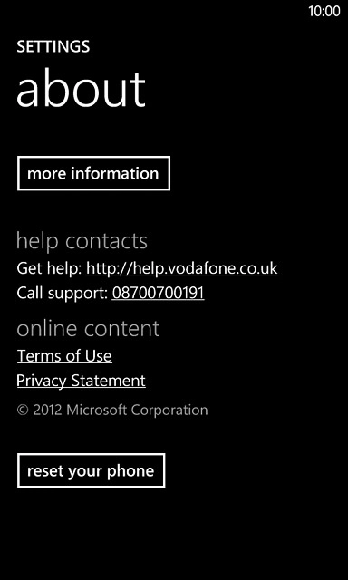 Press reset your phone.