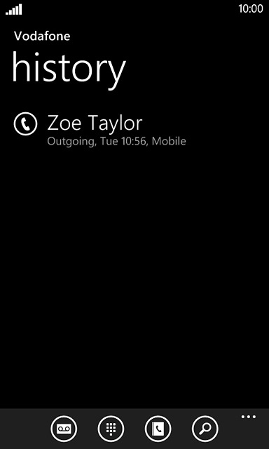 Press the required number.