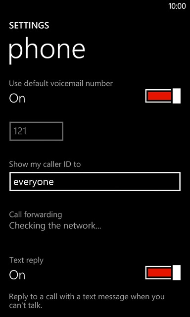 Press the field below 