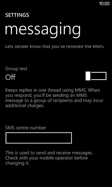 Press the field below 