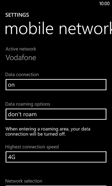 Press the field below 