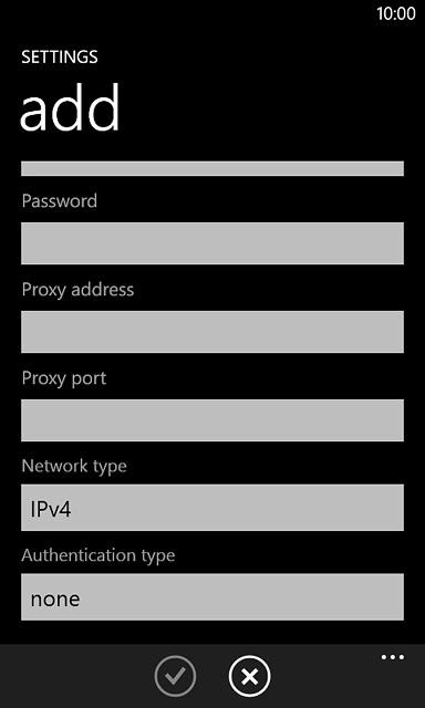 Press the field below 