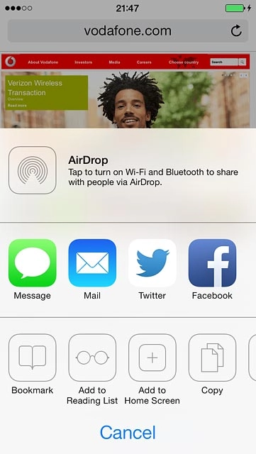 Press Add to Reading List.