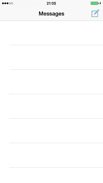 Press the new message icon.