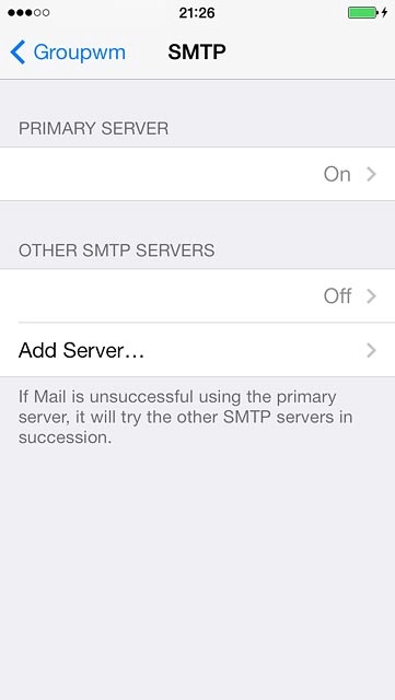 Press the field below 