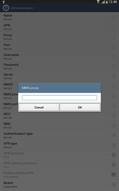 Key in 10.202.002.060 and press OK.