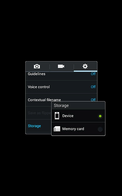 Press Device or Memory card.