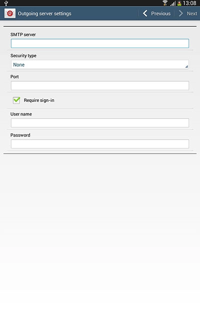 Press the drop down list below 