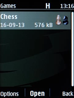 Highlight the app you've just installed and press the Navigation key.Follow the instructions on the display to use the app.