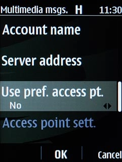 Scroll to No and press the Navigation key.