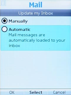 If you select Automatic:
