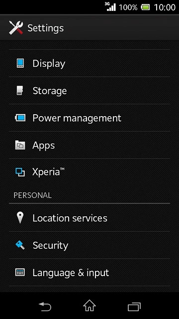 Press Language & input.