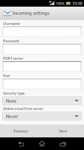 Press the field below 