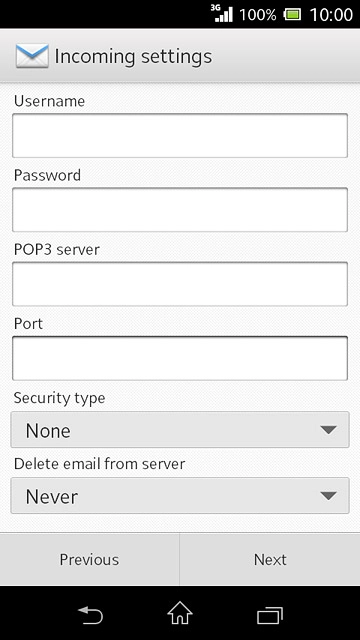 Press the drop down list below 