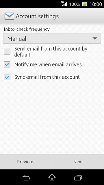 Press the drop down list below 