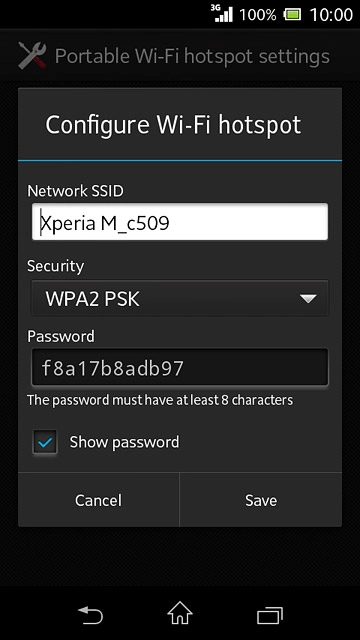 Press the drop down list below 