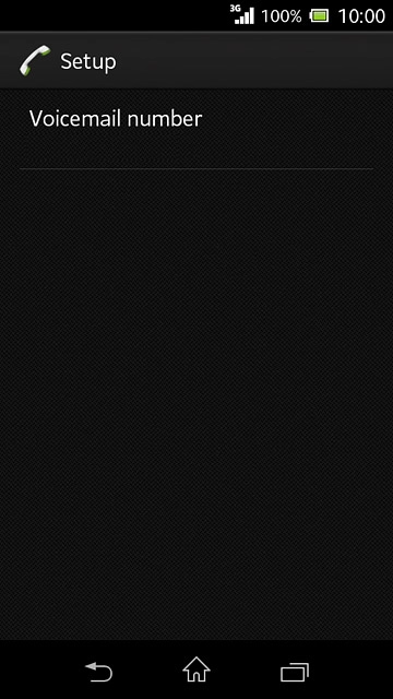 Press Voicemail number.