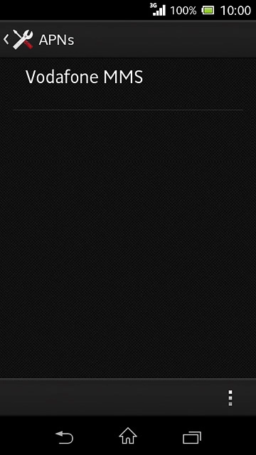 Press the home icon to return to the home screen.