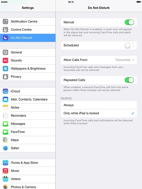 To immediately set your tablet to silent mode:Press the indicator next to 