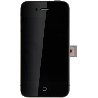 Insert the SIM holder into your phone.