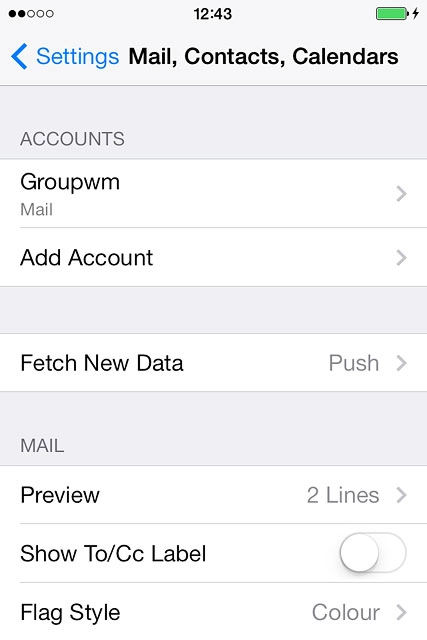 Press Fetch New Data.