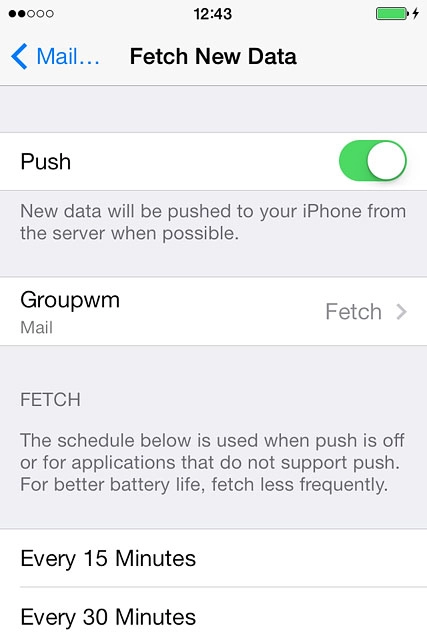 Press the indicator nexto to 