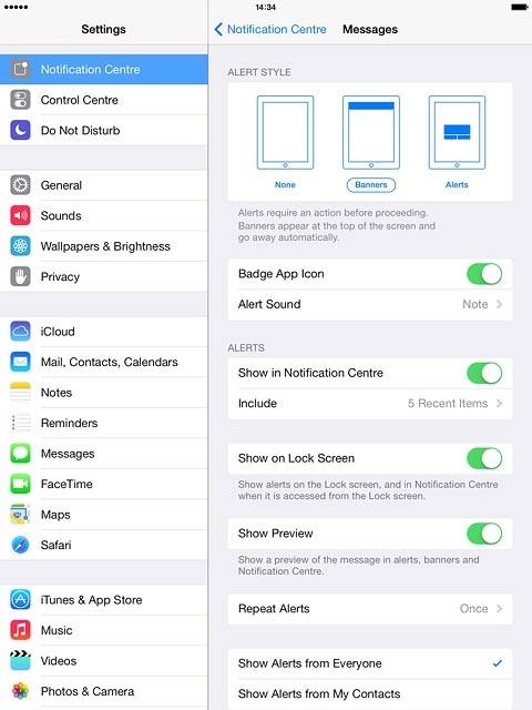 Press Notification Centre.