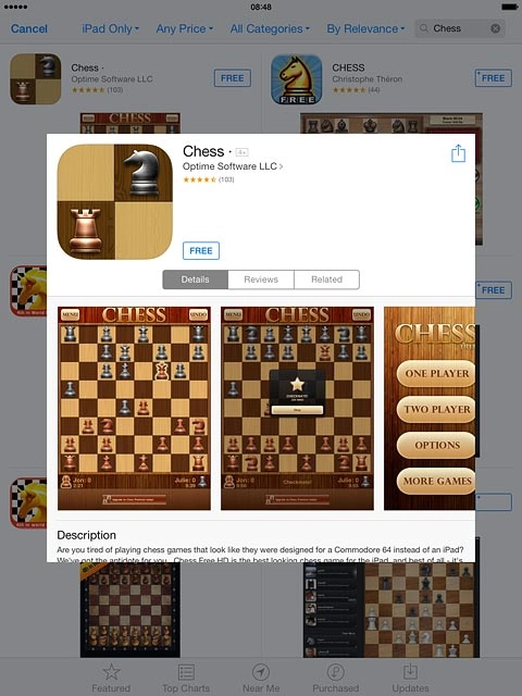 To install a free app:Press FREE.