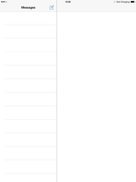 Press the new message icon.